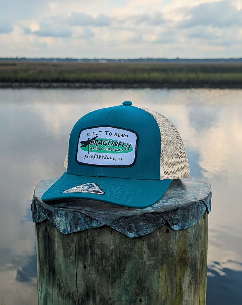 Dragonfly Jaguars Teal Trucker Hat