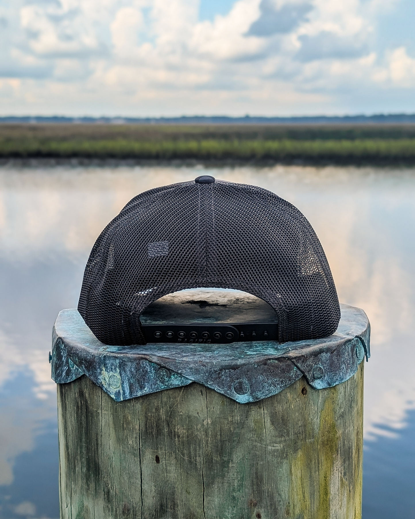Dragonfly Blackout Duck Camo Trucker Hat