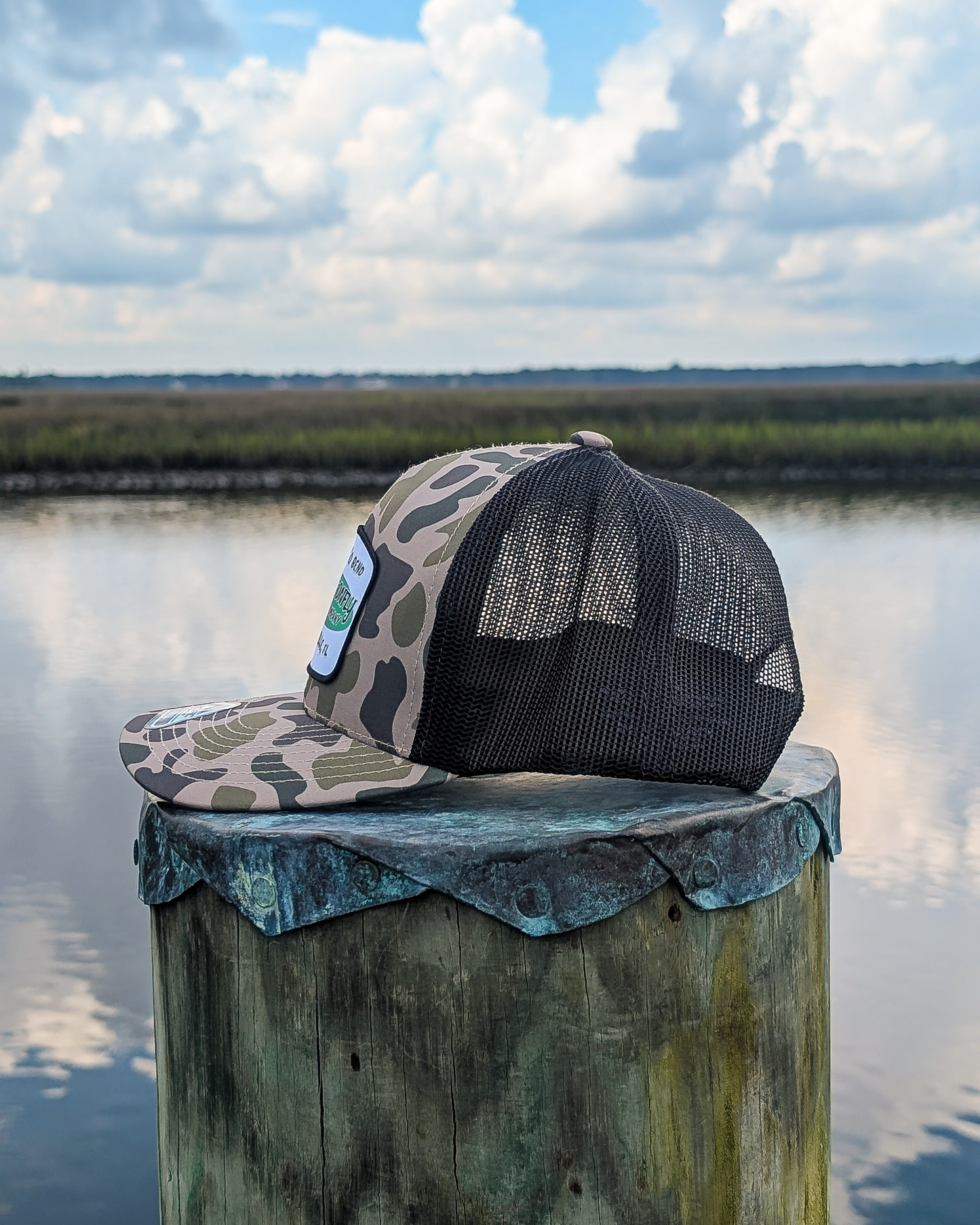 Dragonfly Duck Camo Trucker Hat